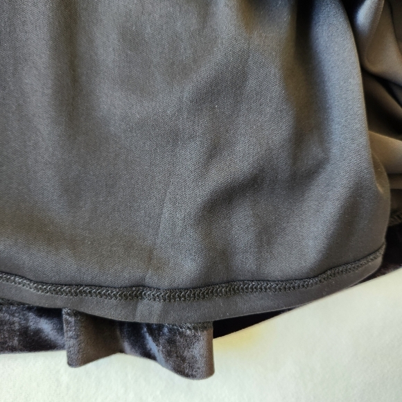 Betsey Johnson Whimsigoth Black Velvet Trapeze Swing Dress Sexy Party New Size 8 - Picture 13 of 16